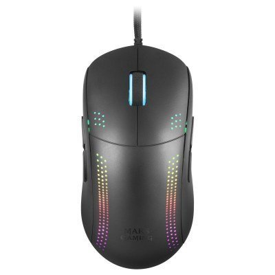 Ratón Gaming Mars Gaming MMPRO/ Hasta 32000 DPI/ Negro