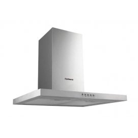 Campana decorativa de pared horizontal Corberó VOSTOK400FNX, t-invertida, 60 cm, 397 m3/h, clase A, 3 velocidades, 55dB, filtro aluminio, 1 luz...
