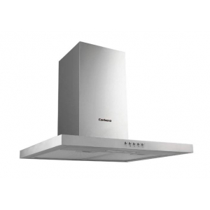 Campana decorativa de pared horizontal Corbero VOSTOK400FNX, t-invertida, 60 cm, 397 m3/h, clase A, 3 velocidades, 55dB, filtro aluminio, 1 luz LED, acero inox