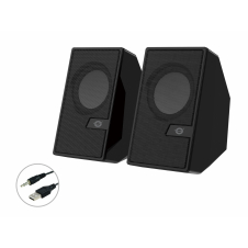 Conceptronic BJORN02B altavoz De 2 v?as Negro Inalámbrico y alámbrico 6 W