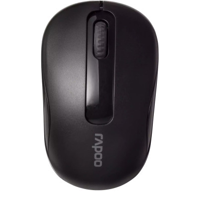 Rapoo M10 Plus Raton Inalambrico - 2.4GHz - 1200 DPI - Autonomia 12 Meses - Color Negro