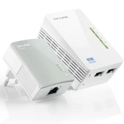 Adaptador Powerline TP-Link TL-WPA4220KIT 300Mbps/ Alcance 300m/ Pack de 2
