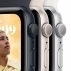 Apple Watch Se Mnjv3Ty/A 40Mm Gps Silver Aluminum Case White Sport Band