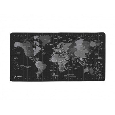 ALFOMBRILLA NATEC TIME ZONE MAP MAXI 800X400 MM RATON
