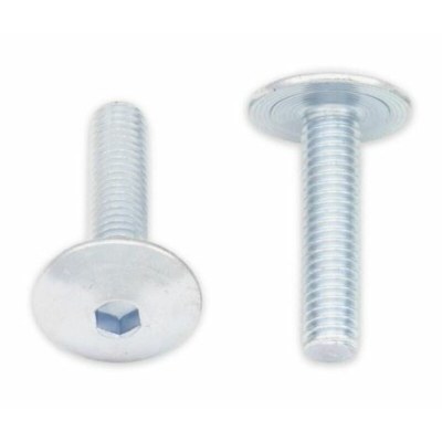 Tornillos cabeza redonda plana BOLT M6 x 1,00 x 25mm 024-90625