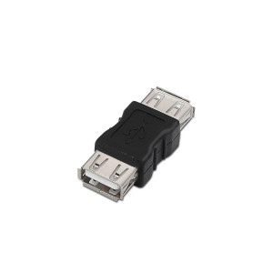 Aisens Adaptador Usb 2.0 Tipo A/H-A/H Negro