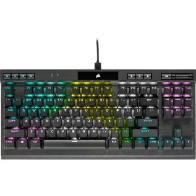 Trust GXT 794 Pack Gaming Teclado TKL RGB Negro + Ratón Inalámbrico RGB Negro + Alfombrilla Negra