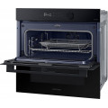 Horno pirolítico Samsung NV7B5750TDK/U1 Bespoke AI, 76 litros, Dual Cook Flex, Natural Steam, puerta flexible, WiFi, clase A+, negro - imagen 3