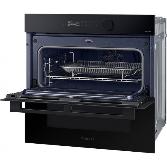 Horno pirolítico Samsung NV7B5750TDK/U1 Bespoke AI, 76 litros, Dual Cook Flex, Natural Steam, puerta flexible, WiFi, clase A+, negro - imagen 3