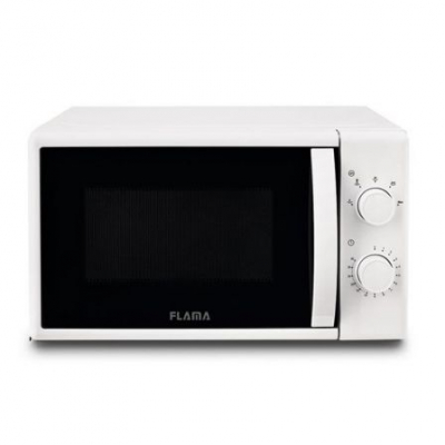MICROONDAS FLAMA 1824FL BLANCO - 700W - 20L - 5 PROGRAMAS AUTOMÁTICOS - FUNCIÓN DESCONGELACIÓN - TEMPORIZADOR