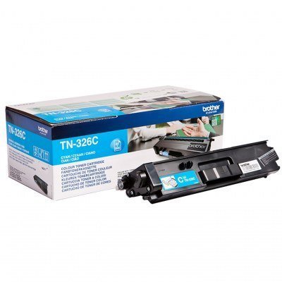 Brother TN326 Cyan Cartucho de Toner Original - TN326C