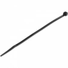 StarTech.com Bridas de 15cm para cables - 3 mm de ancho, 39 mm de diámetro, soportan 18 kg de tensión, de nylon, cierre automático y punta curva, 9