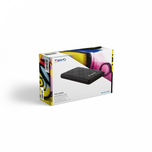 Tooq Caja externa 2,5\1 SATA USB3.1 Gen1 Negra