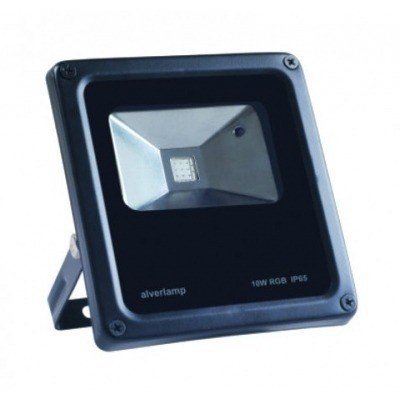 PROYECTOR LED NEGRO IP65 10W RGB