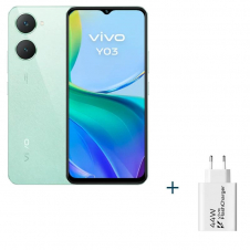 VIVO Y03 6.56 4Gb(+4) 128Gb Green + Cargador 44W