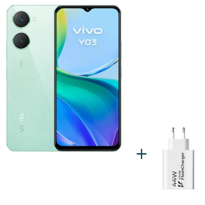 VIVO Y03 6.56\1 4Gb(+4) 128Gb Green + Cargador 44W