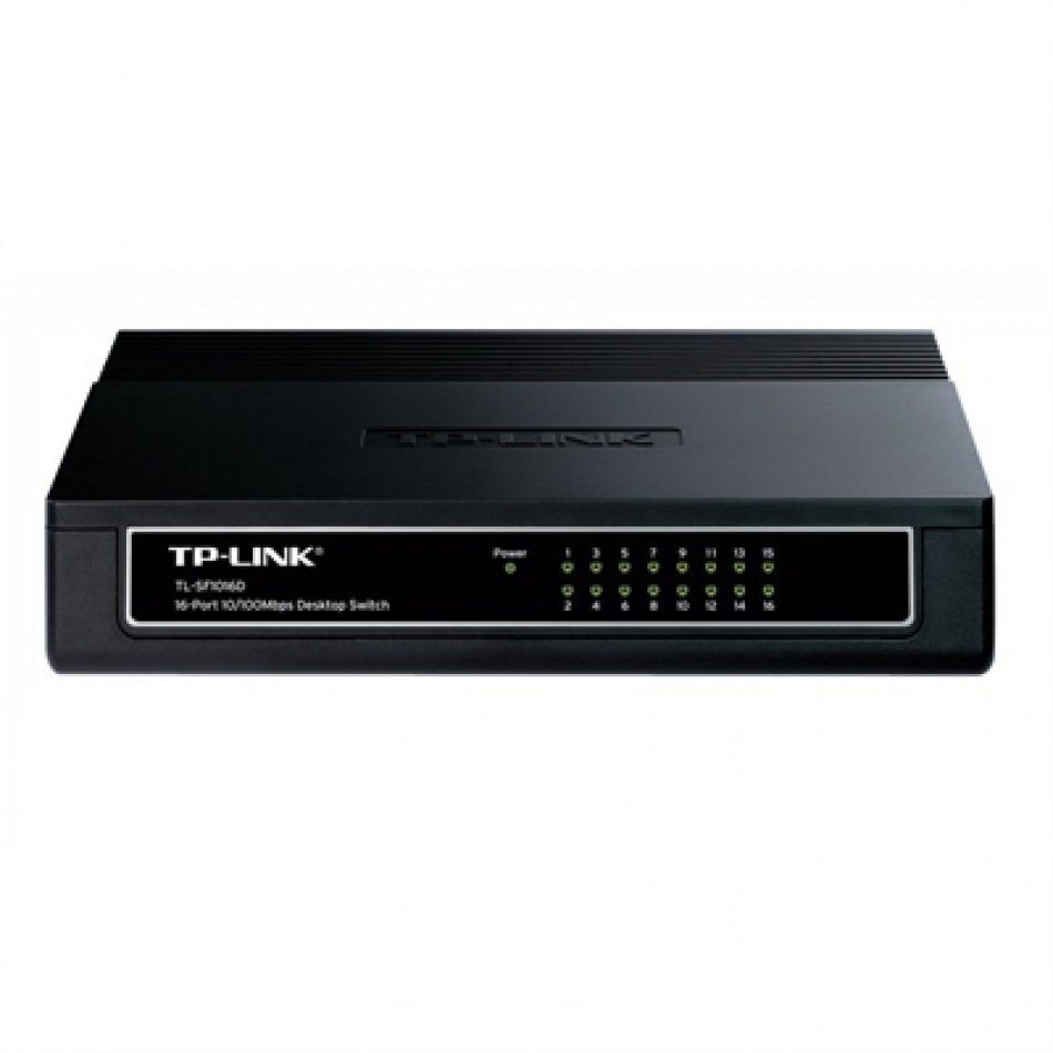 Tp-Link Switch Fast Ethernet de 16 puertos TL-SF1016D