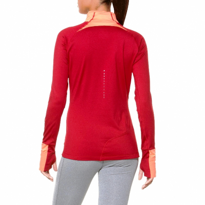 Camiseta ASICS LS Winter 1/2 Zip 126254 6010 Naranja