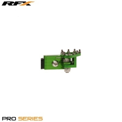 Punta de pedal de freno trasero flexible CNC RFX Pro de repuesto (verde) FXRB9010099GN