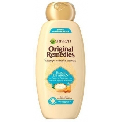 Garnier Original Remedies Champú Elixir De Argan 600ml