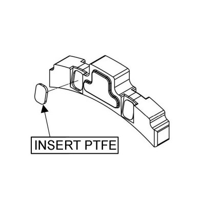REKLUSE Spare Parts - Teflon Insert Off-Road Clutch x24 782-002