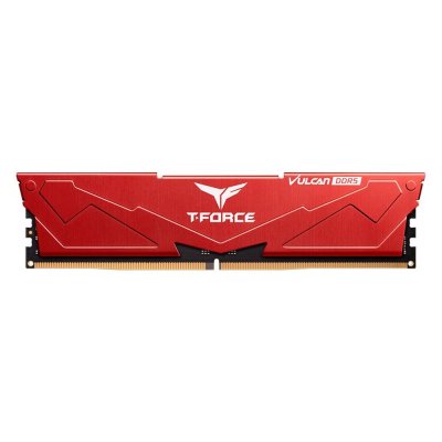 Memoria ram ddr5 16gb 5200mhz teamgroup vulcan rojo - cl40 - 1.25v
