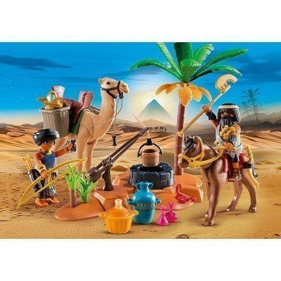 Playmobil historia campamento egipcio