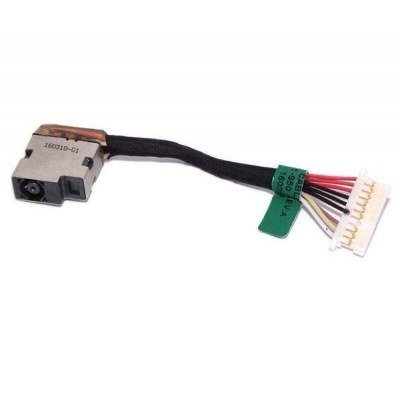 Dc-Jack compatible para portatil HP omen 15-Ac / 17-W / Pavilion 15-Bc / 7cm / 9 pines