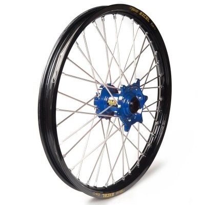 Rueda completa Haan Wheels aro negro 21-160 buje azul 1 85019/3/5 1 85019/3/5