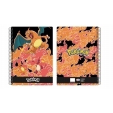 Cuaderno folio cyp brands 80 hojas pokemon charmander