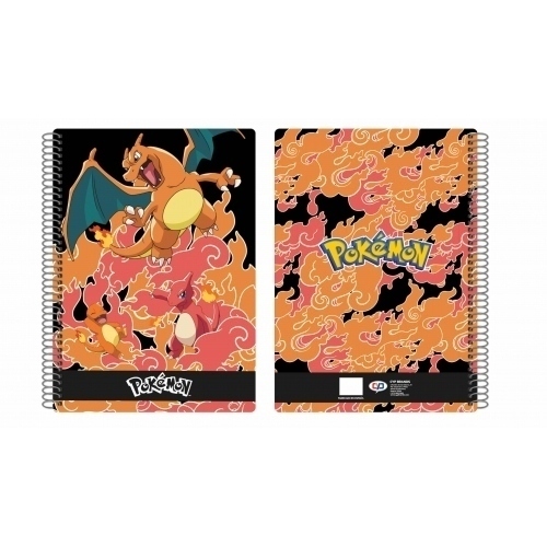 Cuaderno folio cyp brands 80 hojas pokemon charmander