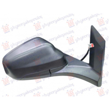 RETROVISOR NEGRO TEXTURADO ELECTRICO CALEFACTABLE 2017- (5 PINES) (ASFERICO)