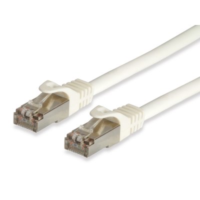 605710 cable de red Blanco 1 m Cat6a S/FTP (S-STP)
