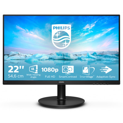 V Line 221V8A/00 pantalla para PC 54,6 cm (21.5) 1920 x 1080 Pixeles Full HD LED Negro