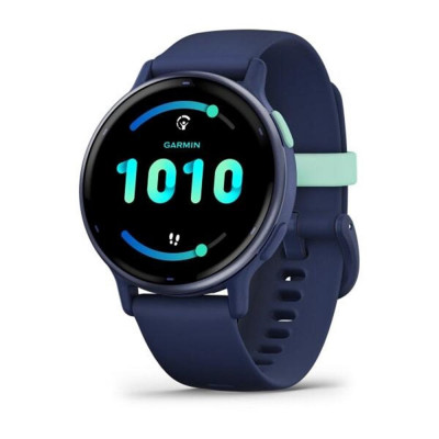 Garmin vívoactive 5 - smartwatch con gps - pantalla amoled - funciónes esenciales de salud y forma física y hasta 11 días de autónomía - azul