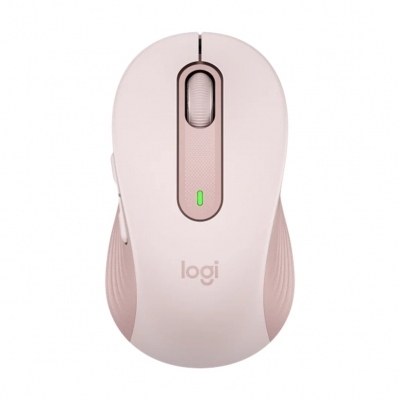 Mouse raton logitech m650 mediano optico wireless inalambrico rosa