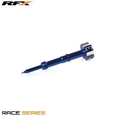 Tornillo de mezcla de combustible RFX Race (azul) para carburador Keihin FCR FXMS1010055BU