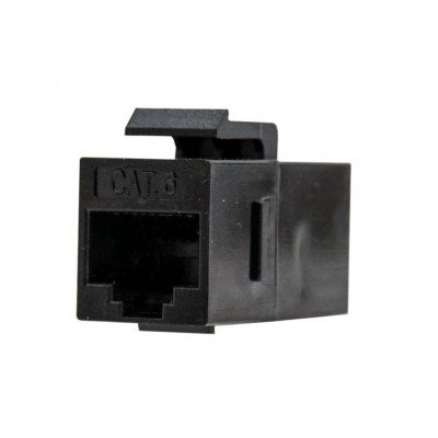 Empalme rj45 nanocable utp cat.6 - hembra - hembra