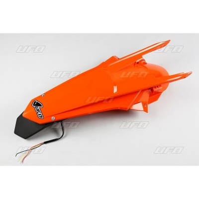 Guardabarros trasero con portamatrículas LED UFO KTM naranja KT04070-127 KT04070-127