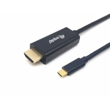 Equip 133411 adaptador de cable de v?deo 1 m USB Tipo C HDMI tipo A (Estándar) Negro
