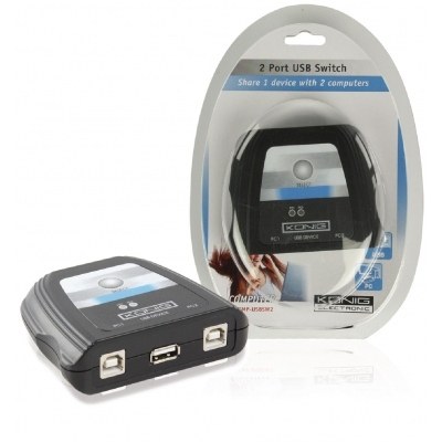 Selector USB 2x1 2PC-1USB