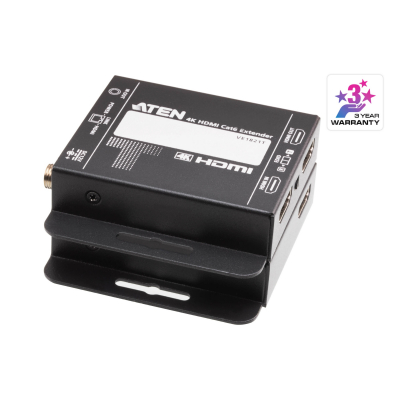 VE1821-AT-G extensor audio/video Transmisor y receptor de señales AV Negro