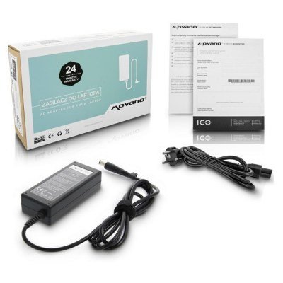 Cargador compatible para portátil HP 65W 19.5V 3.33A 7.4 mm x 5.0 mm pin central Movano