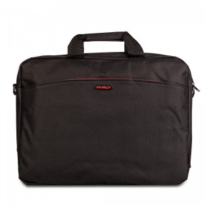 Maletín Monray Enterprise para Portátiles hasta 15.6/ Negro/ Rojo
