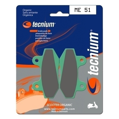 Pastillas de freno Tecnium Scooter orgánicas ME51 ME51