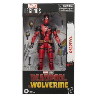 Figura hasbro marvel legends series deadpool & walverine - deadpoool
