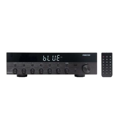 Amplificador Stereo HiFi BT/USB/FM 60+60Wrms FONESTAR