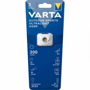 Linterna Varta Outdoor SPORTS H30R recargable