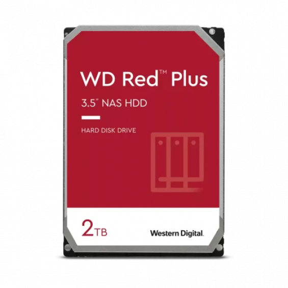 WD HD INTERNO WD RED PLUS 2TB 3.5 SATA - WD20EFPX