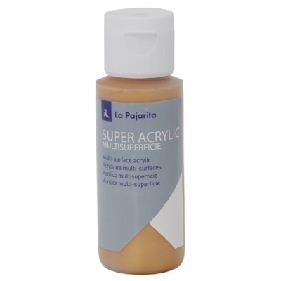 PINTURA ACRIL.PAJARITA 60 ml ORO RL.A-47 - Pack de 6 unidades